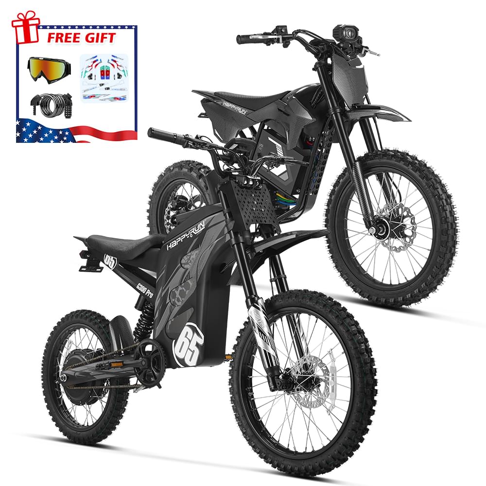 Ultimate Dirt eBike Combo: F18 2.0 & G300 Pro - Black + Black