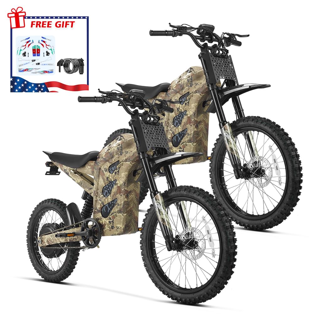 Combo Sale HappyRun Dirt Bike G300 Pro - Camo*2