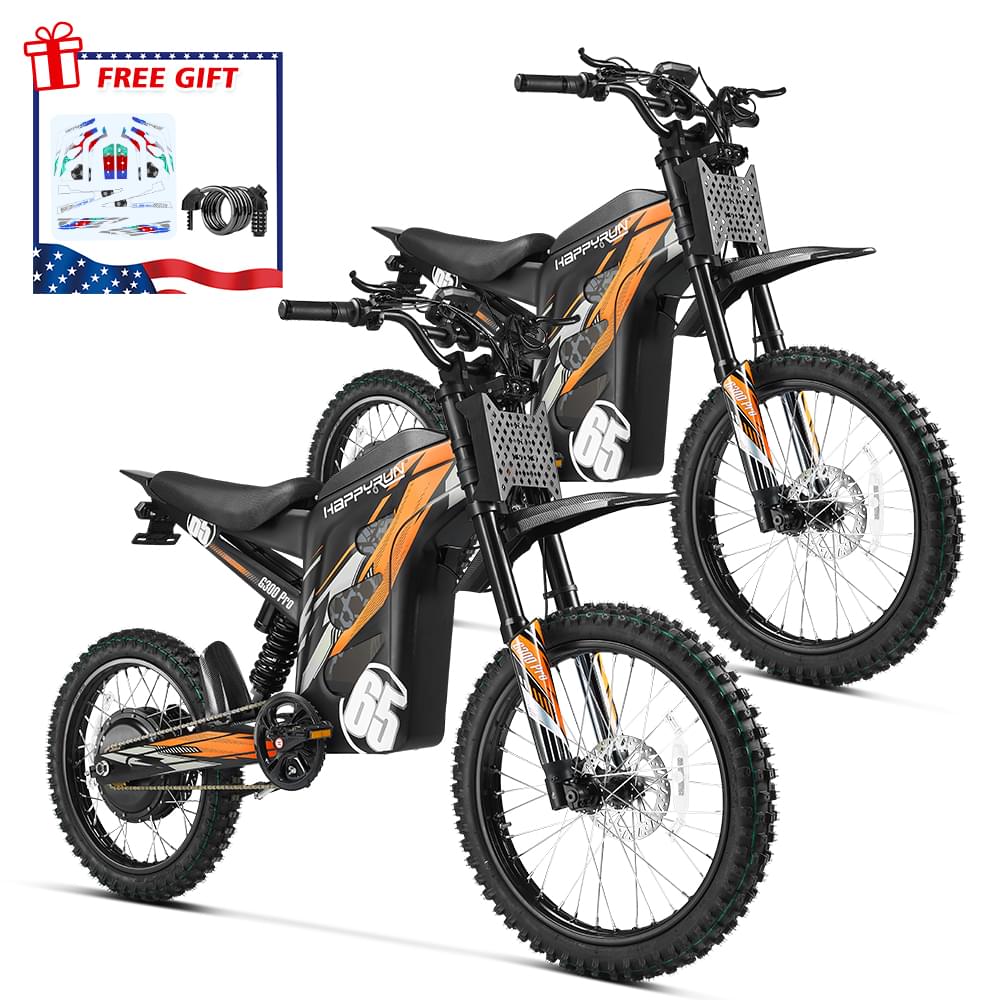 Combo Sale HappyRun Dirt Bike G300 Pro - Orange*2
