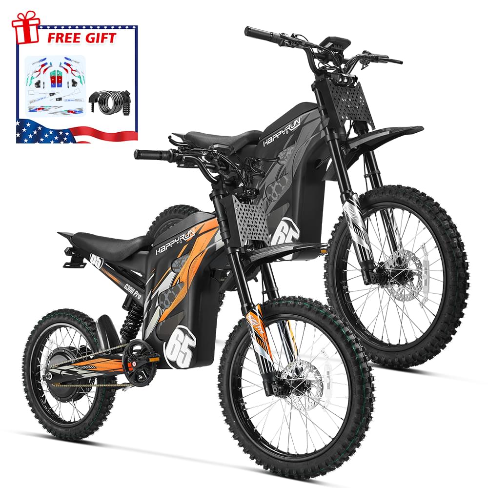 Combo Sale HappyRun Dirt Bike G300 Pro - orange black