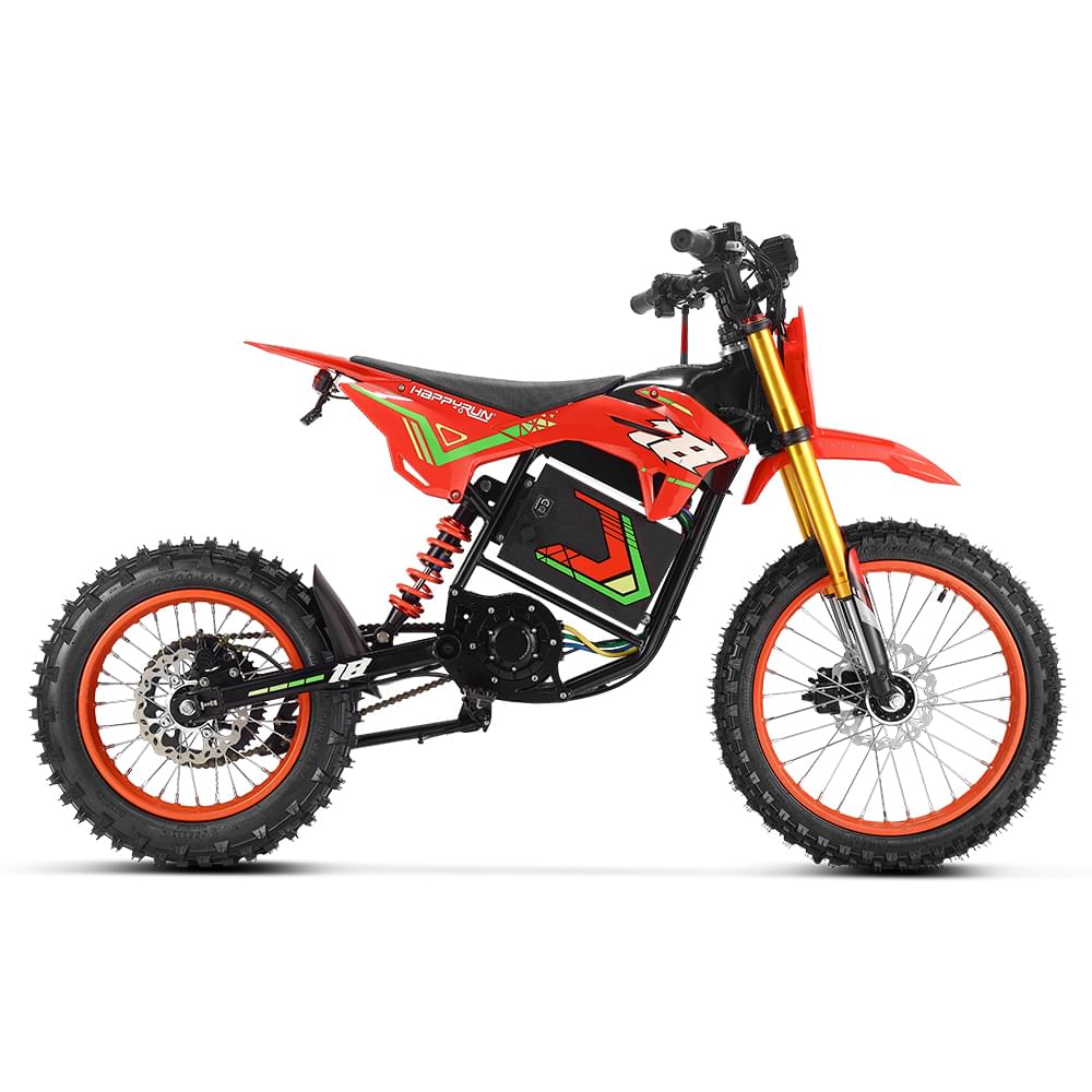 HappyRun F18 2.0 Electric Dirt Bike 245 N.m - Red